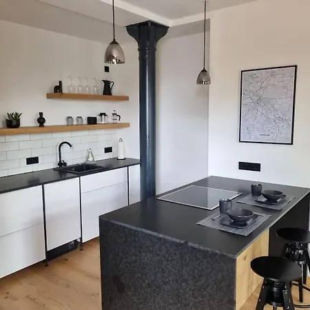 Komfortables Apartment Im Industrial Chic Dresden Exterior photo